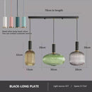 GobekUsa Colorful Glass Pendant Lights Living Room Bedside Lamp LED Hanging Lighting