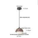 GobekUsa LED Pendant Lights Bulgari Stone Adjustable Steel Hang Lamp Lighting