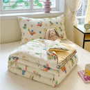 GobekUsa Cartoon Printed Summer Lightweight Cooling Blanket for Kids and Students.