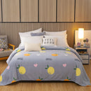 GobekUsa Fruit Love Heart Sofa Blanket: Cozy, Thicken, Perfect for Home, Office, and Kids.