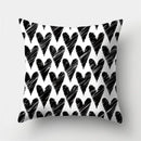 GobekUsa Geometric Stripes Pillowcase 45x45cm Polyester Cushion Cover for Living Room