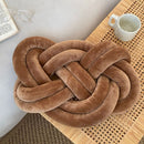 GobekUsa Blue Handmade Knot Throw Pillows for Couch - Soft Decorative Comfort Pillow