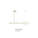 GobekUsa Geometric Copper Chandelier: Minimalist Atmosphere for Bars and Restaurants