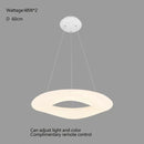 GobekUsa Cloud LED Pendant Light for Home Office Decor - Creative Circular Hanging Lamp