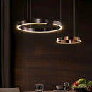 GobekUsa LED Ring Chandelier: Modern Dining Room Table Lighting & Home Decoration