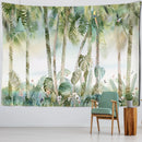GobekUsa Banana Leaf Tapestry Wall Hanging Psychedelic Hippie Tapiz Boho Room Decor