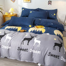 GobekUsa Lattice Plant Geometric Pattern Bedding Set with Sheet Pillows