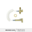GobekUsa Brass Bidet Spray Kit with Portable Valve for Bathroom Anus Shower