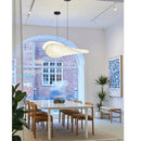 GobekUsa Japanese Wabi-Sabi Minimalist Bedroom Chandelier - White Art Tea Room Lighting