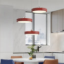 GobekUsa Circular Dimmable Pendant Light Modern Chandelier for Dining Room, Kitchen Island