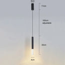 Modern Aluminum LED Pendant Light With Dual Spotlights