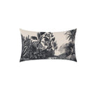 GobekUsa Jungle Cartoon Print Velvet Cushion Cover - Hawaiian Decor for Sofa