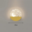 GobekUsa Kids' Room Cartoon Wall Lamp: Cute LED Lighting for Bedroom, Aisle, Bedside