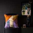 GobekUsa Christmas Picasso Style Abstract Cushion Cover for Living Room Sofa and Bed