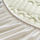 GobekUsa Latex Cooling Mattress Cover & Pillowcase Set - Summer Cool Down Bed Pad