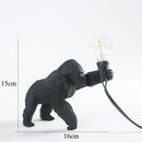 GobekUsa Gorilla Night Light Indoor Decor Resin Small Lamp