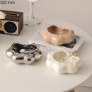 GobekUsa Cat Paw Porcelain Ashtray | Ceramic Smoking Accessories | Unique Gift for Him