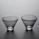 GobekUsa Japanese Tea Cup Set of Cute Heat-resistant Glass Mugs and Teacups