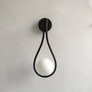 GobekUsa Brass Glass Ball Wall Light Minimalist Living Room Decor Lighting Fixtures
