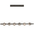 GobekUsa Glass LED Chandelier Pendant Light for Home Bedroom Foyer Lighting