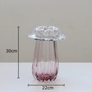 GobekUsa Glass Vase Hydroponics Table Decoration Flowers Arrangement Room Decor
