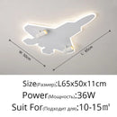 GobekUsa Kids Ceiling Lights Cartoon Boys Bedroom Creative Eye Protection LED Lighting