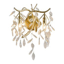 GobekUsa Gold Crystal Ceiling Chandelier for Bedroom Dining Living Room