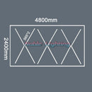 GobekUsa Hexagon Honeycomb LED Garage Ceiling Light