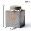 GobekUsa Ceramic Tea Canister Pottery Jar for Tea and Coffee Storage