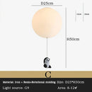 GobekUsa Kids Bear LED Ceiling Chandelier, Cute Bedroom Pendant Light for Boys and Girls
