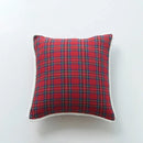 GobekUsa Christmas Plaid Print Pillow Case Set - Festive Holiday Home Decor