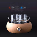 GobekUsa Glass Handle Coffee Cup Set, Cold & Low Temp Resistant, Transparent Tea Cups