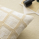 GobekUsa Geometric Checker Cushion Cover: Nordic Style Decorative Throw Pillow Cover