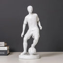 GobekUsa Abstract Sports Player Sculpture Set Grey/White Figurines Home Decor