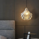 GobekUsa LED Shell Pendant Light: Modern Nordic Luxury for Bedroom, Living, Dining Room