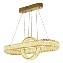 GobekUsa Crystal Chandelier Pendant Lamps for Home Decor and Modern Living Room Lighting