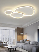 GobekUsa Cobblestone LED Ceiling Lights Living Room Chandelier for Modern Home Decor
