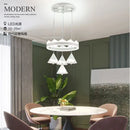 GobekUsa Elegant 4-Head LED Dining Table Chandelier