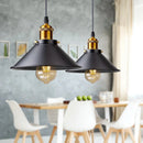 GobekUsa Industrial Retro LED Hanging Chandelier Pendant Light for Home Dining, Bar, and Restaurant Décor