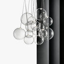 GobekUsa Glass Ball LED Pendant Chandelier for Modern Spaces