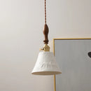 GobekUsa Ceramic LED Pendant Light Fixture Modern Hanging Lamp for Home Decor