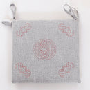 GobekUsa Linen Seat Cushion: Comfortable Non-slip Chair Pad with Strap