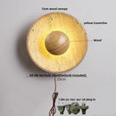 GobekUsa LED Wall Lamp Sconce Yellow Travertine Square Stair Light Waterproof Fixture