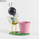 GobekUsa Ants Gardener Vase: Creative Plant Pots for Aesthetic Room Decor