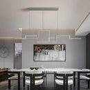 GobekUsa Geometric LED Pendant Lights for Dining Room Kitchen Bar Home Decor