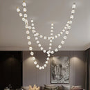 GobekUsa Elegant Pendant Lights for Duplex Building Hotel Lobby Villa Stair Lamps