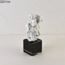 GobekUsa Coral Creative Resin Sculpture, Modern Taihu Stone Desk Ornament for Home Decor
