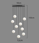 GobekUsa LED Ceiling Lamp Chandelier: Modern Decorative Lighting for Bedroom and Dining Room