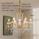 GobekUsa Crystal Chandeliers Light for Living Room and Dining Room