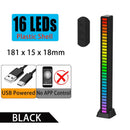 GobekUsa LED Sound Control Light Bar with Bluetooth for Car Room TV Decoration